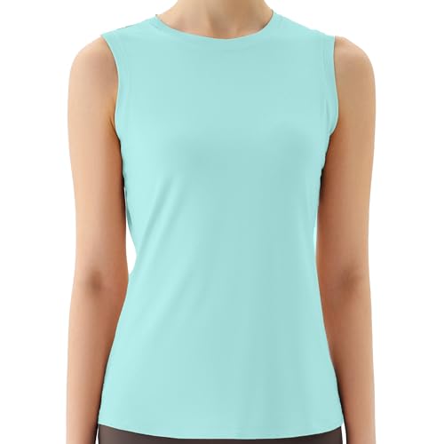 Women's Open Back Workout Tops - Sleeveless Yoga Tank Tops for Women, Moisture-Wicking Athletic Shirts for Running2