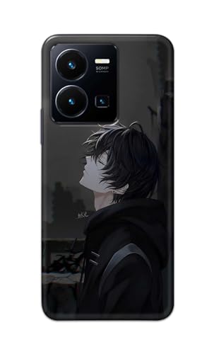 Image of PRINTFIDAA Printed Hard Back Cover Case for Vivo Y35 4G | Vivo Y22 Back Cover (Famous Anime Cartoon Character) -112