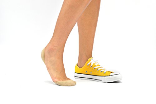 Image of Everything Legwear InvisaSock No Show Liner Socks - Closed Toe No Show Sock - Ladies & Men's