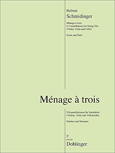 Helmut Schmidinger-Menage A - Set de accesorios para trois