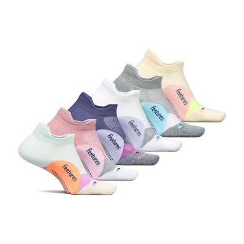 Image of Feetures High Performance Max Cushion Ankle Sock - Tab Socks for Women & Men with Heel Tab