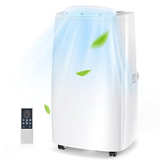 Air Choice Portable Air Conditioner, 14000 BTU Air Conditioner Portable for Room Up to 700 Sq.Ft, 4-in-1 Quiet AC Unit as Heater Dehumidifier Fan, Auto Swing, 24H Timer, Remote Control, Window Kit