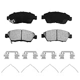 Anpulsero D1691-8918 Rear Ceramic Brake Pads | Compatible with F-250 / F-350 Super Duty 2013-2021 & F...