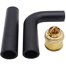 Upper & Lower Radiator Hose Thermostat Set 312588 2N8260 B2NN8575A Replacement for Ford Tractor 2N 8N 9N