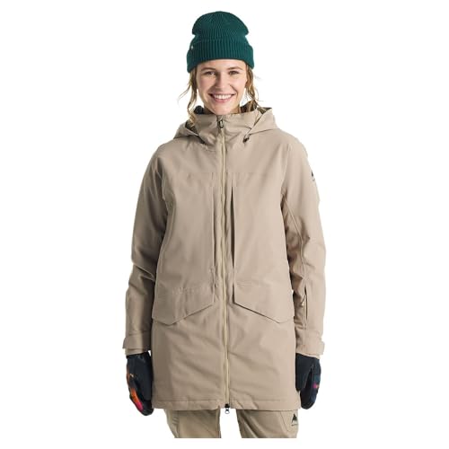 Veste de ski Burton Prowess femme imperméable et chaude marron