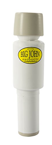 Big John Products 612011919-S Big John Short Toilet Support, 5" To 7-1/2", White #TOP1