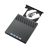 Hipzeepo Tragbares Externes USB 3.0-Blu-Ray-Laufwerk, DVD/CD/BD/VCD-Player, 3D-Optisches Blu-Ray-Laufwerk für Win/IOS