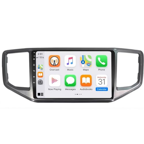 Radio de Coche 2 DIN para VW Amarok con Bluetooth, GPS, Siri y Mirror Link