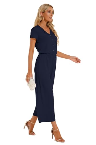 Mono elegante de manga corta para mujer Cassiecy ideal para tardes de terraza y paseos urbanos 6