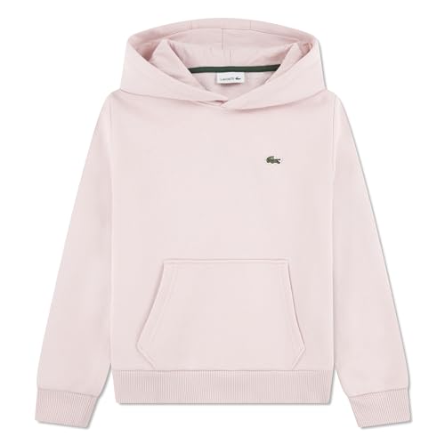 Sweat à capuche Lacoste contre le froid en polaire douce garçon