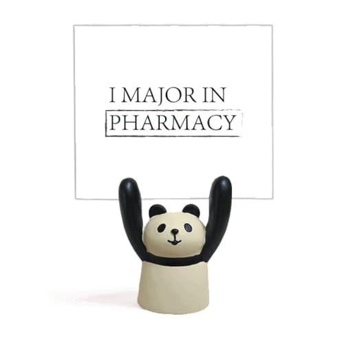 Support de mémo panda Major in Pharmacy porte-note citation bureau officine