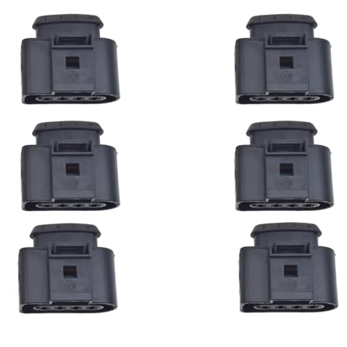 Conector bobina encendido de alta conductividad kit arnés de cables 1J0973724 para coche