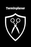  Terminplaner für Friseurinnen und Friseure – Schwarz - Termine für 65 Tage auf 132 Seiten planen – DIN A5 – Paperback