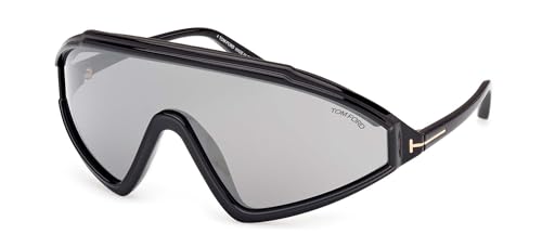 Tom Ford LORNA FT1121 Shiny Black/Grey 0/0/120 men Sunglasses