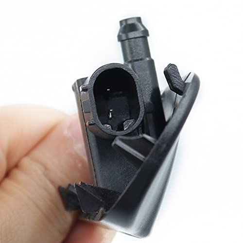 Meishner Windshield Washer Nozzle, Left Right Heated Wiper Nozzle Sprayer Replacement For Audi A4 2008 A1 Q7 S8 2007-2014, (Pack Of 2) 8J0955987G #TOP4