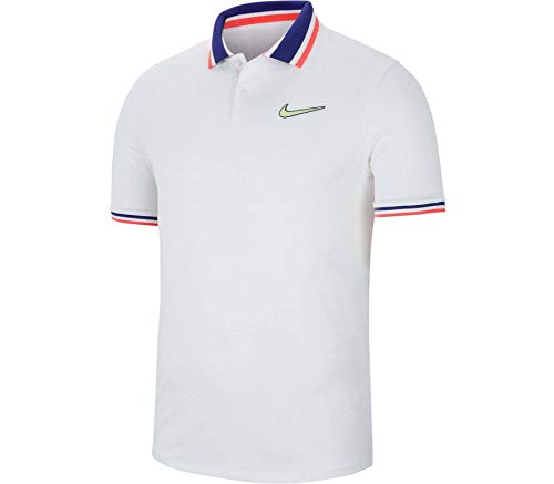 Nike M Nkct Slam Polo vetement tennis homme maillot respirant court
