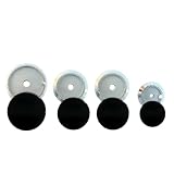 Ersatz-Set für Gasherd – Set mit 4 Brenner und 4 anpassbaren Platten Rex Electrolux kompatibel Code 3540006081 – Hohe Qualität und einfache Installation