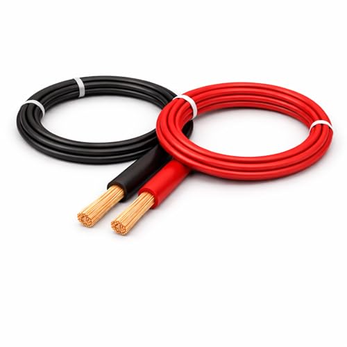 Cavo in silicone rosso nero filo Batteria per auto Cablaggio automobilistico Cavi elettrici 10awg 8awg 6awg 4awg 2awg 18 16 14 12 10 8 6 4 awg  13