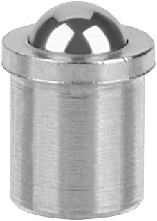 20 pcs 304 Ball Plunger Stainless Steel Precision Positioning Beads Screw Spring Smooth Ball Plunger ((φ 4 * 5))