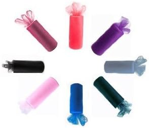Pink 6" Tulle Roll 25 yards Wedding Decorations