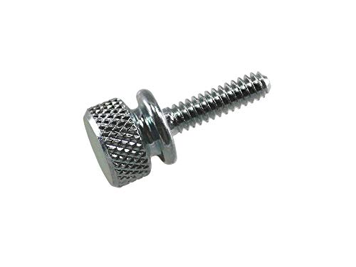 UNICORP THS1003-M10-F21-440 3/8" Rnd Washer-Faced Thumb Screw 4-40 THD x 3/8" lg Steel Zinc QTY-10 #1