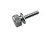 UNICORP THS1139-M10-F21-0420 1/2" Rnd Washer-Faced Thumb Screw 1/4-20 THD 5/8" lg Steel Zinc QTY-10