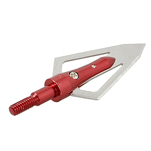 Eooenoon Hunting Broadheads 100 Grain, Archery Broadheads Screw-In Arrow Heads Arrow Tips Compatible With Traditional Bows And Compound Bow,6Pack #TOP3