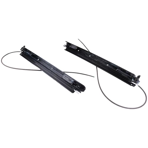 2Pcs Panoramic Sunroof Sliding Track LH/RH Compatible for W205 C43 C63 C300 C350e 2015-2021 Replaces A2057801100 A2057801200