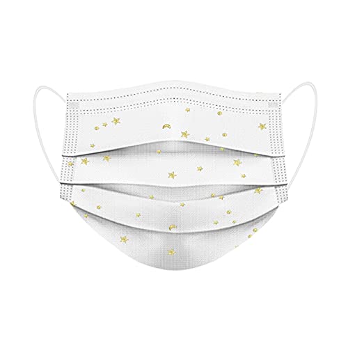 Stay&me Elegant 10/20/50/100 stuks volwassenen 3-laags beschermend masker van kant, 3-laags mond- en neusbescherming, stofdicht, mond- en neusbedekking, ademend, mondbescherming voor dames en heren (30 stuks, A) - Image 6