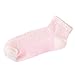 Produktbild Eastery Mode Damen Socken Socken Damen Baumwolle Sneaker Forh Net Bequeme Einfacher Stil Freizeit Sport Kurze Socken Freizeitsocken (Color : Rosa, Size : One Size)