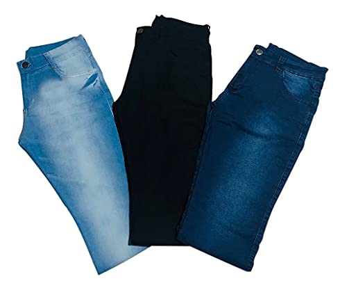 Kit 3 Calça Jeans Masculina Original 100% Jeans (48)