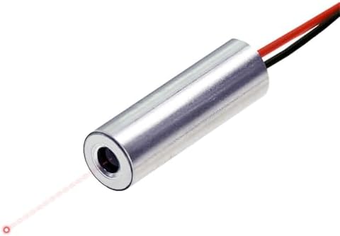 Economical Red Dot Laser Module, 650nm, Class 3R, less than 2.5mW, with APC Driver, 2.6~6V Operation Voltage, D7xL21mm, VLM-650-03 LPA, Laser Head, Made in Taiwan