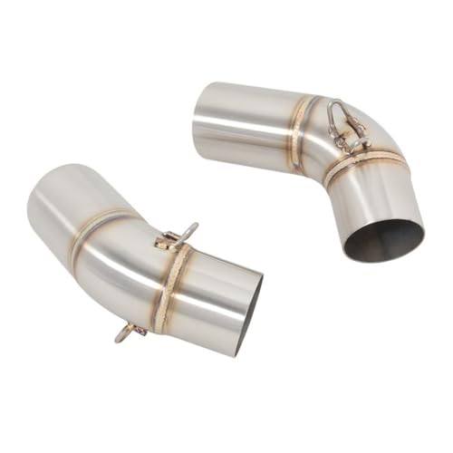 Tubo de escape medio para Monster 696 796 1100 enlace de conexion de silenciador de moto