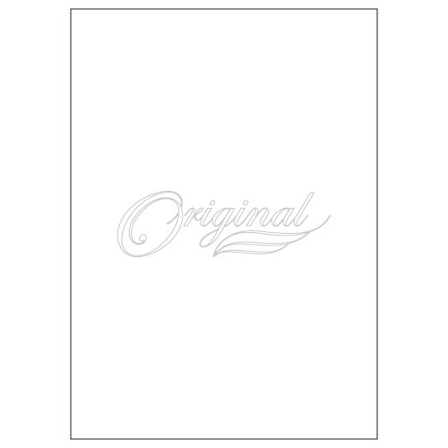 Papier filigrane Avery A4 multi-forme imprimante BP2028 feuilles Japon bureautique
