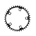 Shurhome Chainring Direct Mounted Mountain Bike 5 Screws Round Chainring 110BCD/130BCD Narrow Wide Chainring for Bikes Crankset