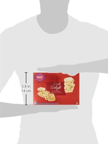 Image of Karachi Bakery Double Delight Fruit Biscuit with Cashew, 400g (Pack of 2)