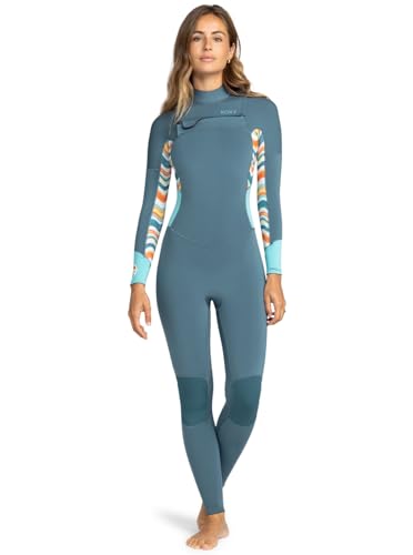 Combinaison Roxy Swell 3/2 FZ GBS étanche pour surf femme