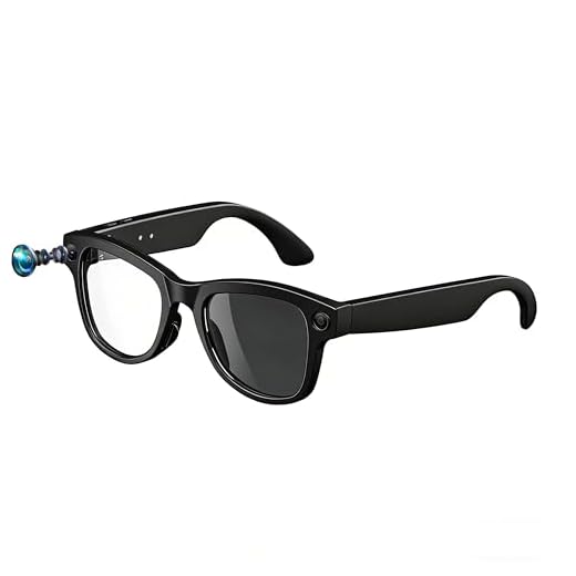 ORGWAUK Smart Bluetooth Glasses with Camera, 800W HD Camera Glasses for Video and Audio Recording, Photography, Sunglasses with UV Protection, AI Real-time Translation, Music & Call, Unisex