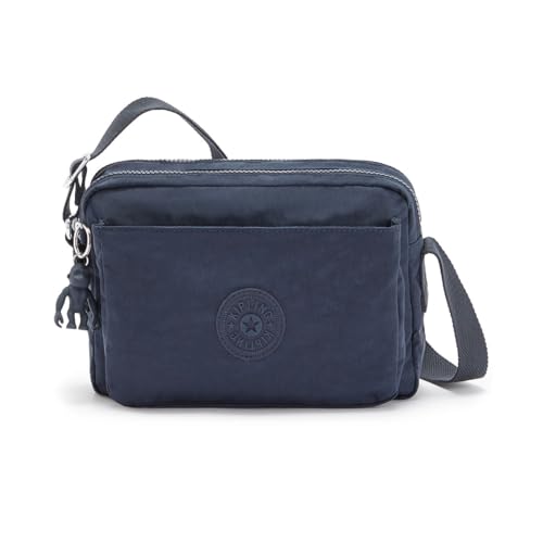 Kipling ABANU M Mittelgroße Umhängetasche, Blue Bleu 2 (Blau)