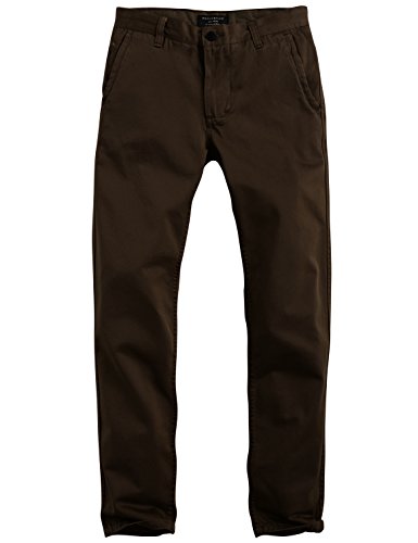 Image of Match Mens Regular-Fit Casual Flat Front Chino Pants