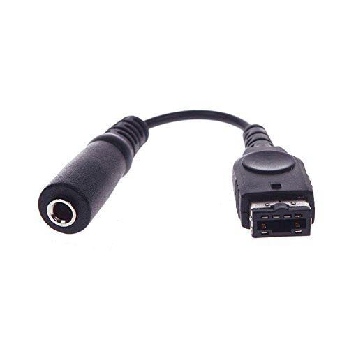 BBAUER 3.5mm Headset Jack Adapter Adaptor Cord for Nintendo Gameboy Advance GBA SP