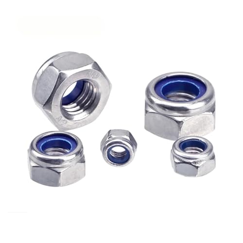 ˂זڃiCbNibg 304XeXX`[ Zp DIN985 M5 M6 M8 M10 M12 M14 M16 M20 ~(M6-0.75 Right(2pcs))