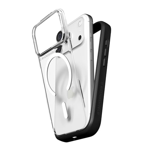Coque compatible avec MagSafe pour iPhone 17 Pro RhinoShield Mod NX antichoc noir