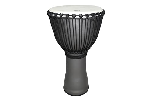 Toca Freestyle Rope Tuned Djembe Matte Grey Skies 14