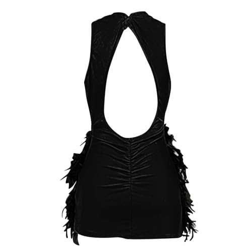 Robe à paillettes pour discothèque et soirées d'été
