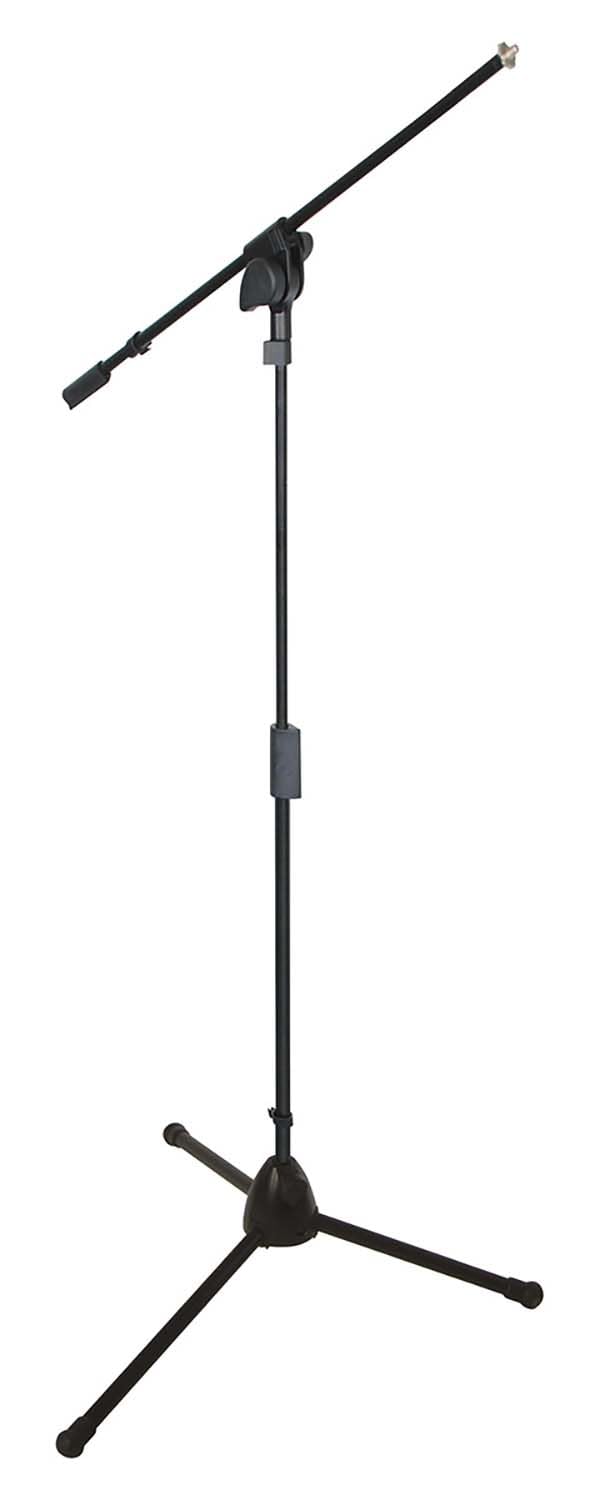 QUIK LOK - A/512 BK, ASTA MICROFONICA a giraffa telescopica con base in metallo pressofuso Serie 500