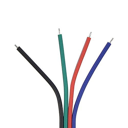 Rgbzone 20Pairs Jst Sm 4Pin Plug Male To Female El Wire Cable Connector Adapter For 5050 3528 Rgb Led Strip Light #TOP7