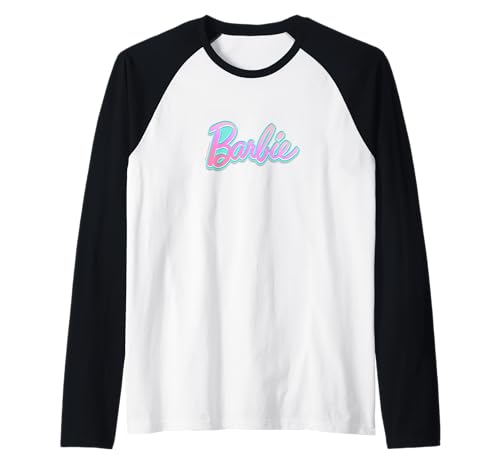 T-shirt Barbie à manches raglan baseball confortable pour éviter les vêtements rigides