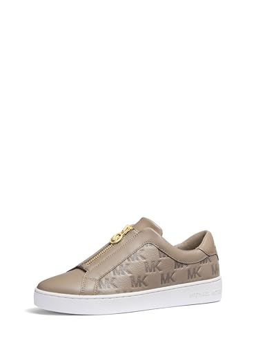 Michael Kors Women's Keaton Zip Slip on Sneaker Lace Up