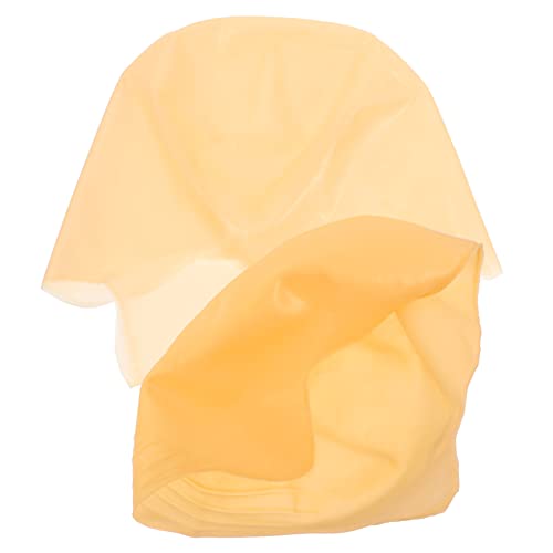 Gogogmee Latex Bald Cap Wig 4pcs Bald Cap Kit for Halloween Cosplay Bald Head c